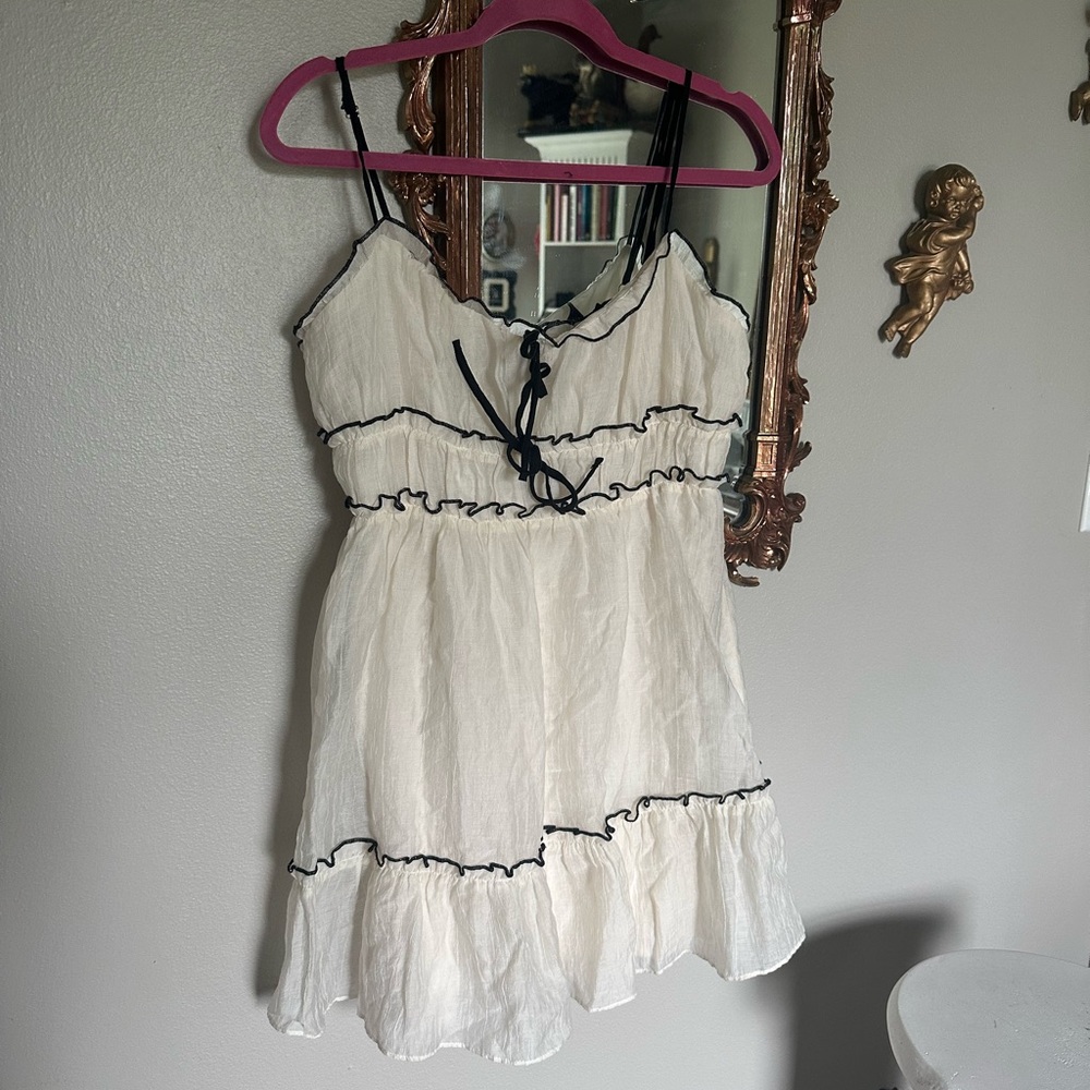 Windsor Ivory babydoll dress